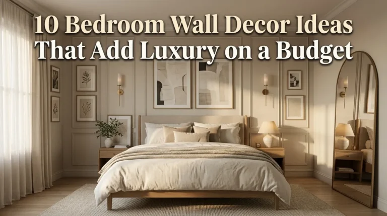 10 Bedroom Wall Decor Ideas That Add Luxury on a Budget