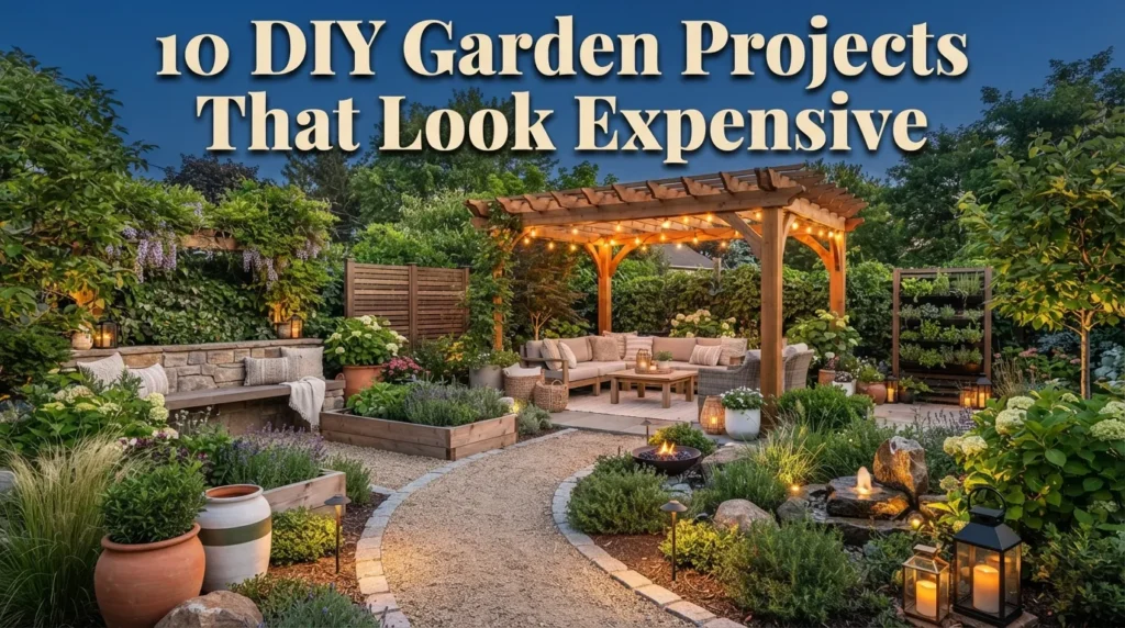 Garden Projects That Look Expensive