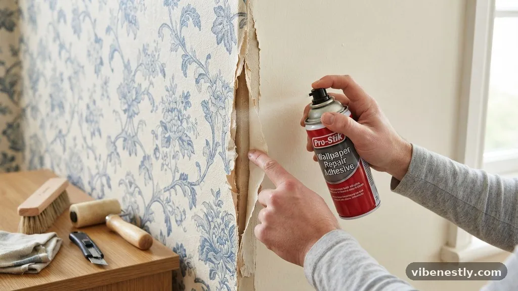 Understanding Why Wallpaper Edges Fail - Can You Use Extra Wallpaper Spray Adhesive on Stubborn Curling Edges?